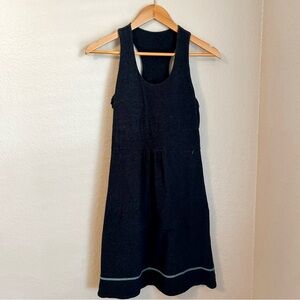 Lucy Razorback Active Gray Dress with Zippered Front Pocket, Size Small